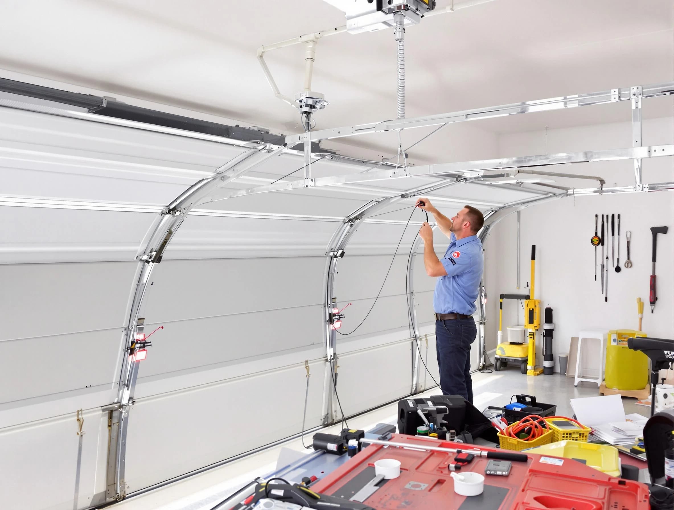 Garage door cable repair service by Ashland Garage Door Repair in Ashland
