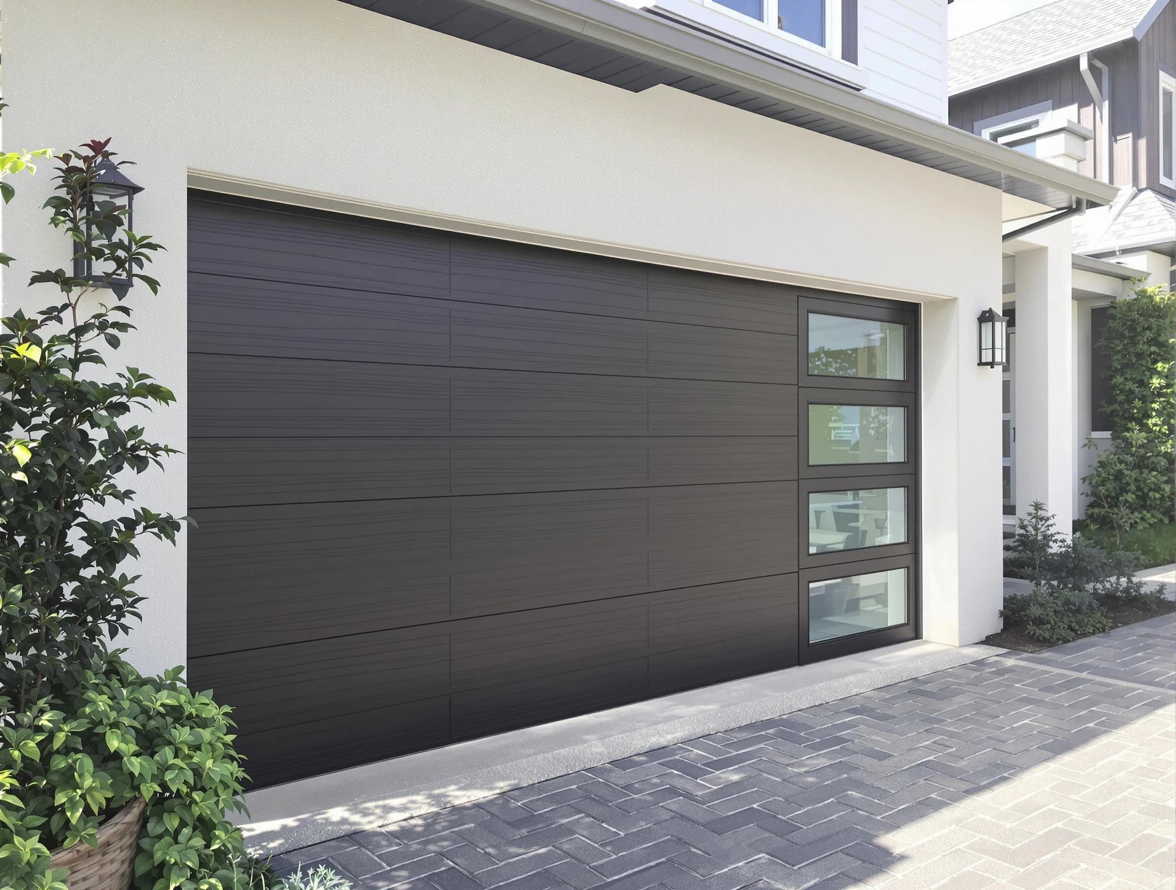 Custom garage door installation by Ashland Garage Door Repair in Ashland