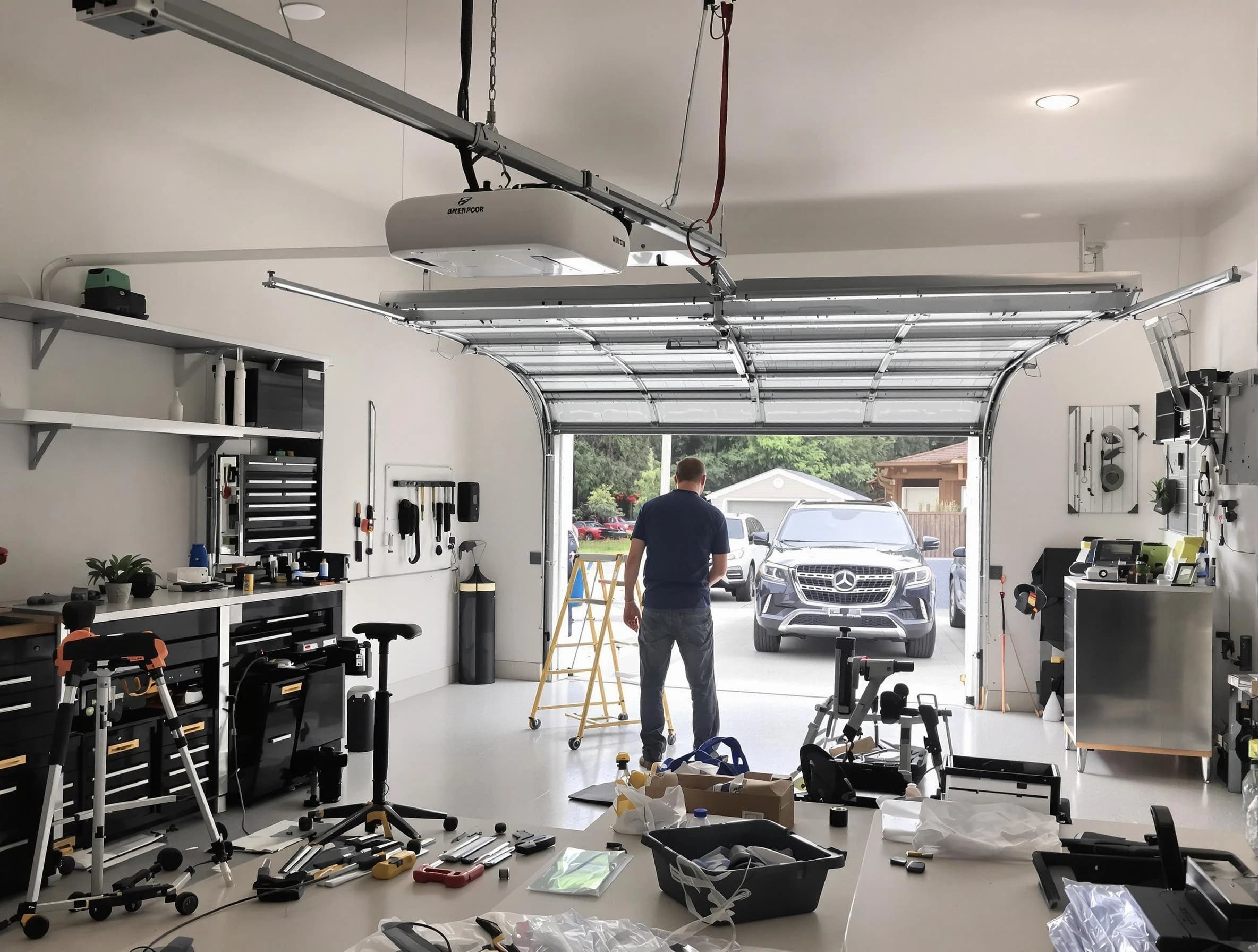 Garage door opener installation by Ashland Garage Door Repair in Ashland