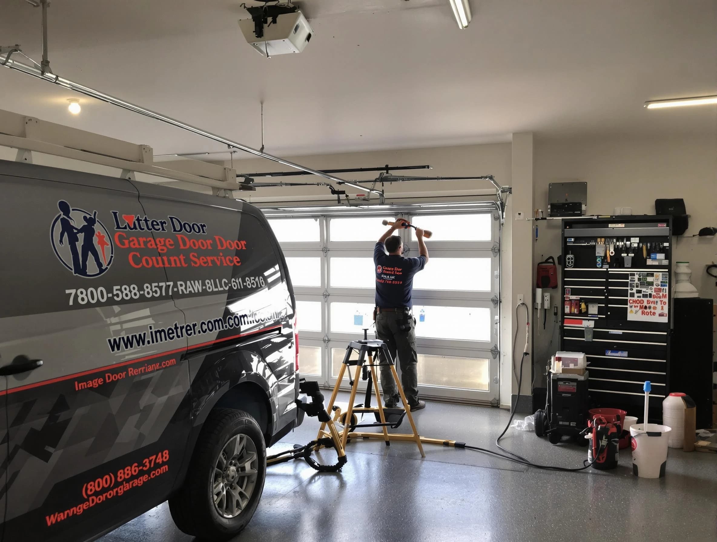 Ashland Garage Door Repair rapid response team performing same-day repair in Ashland