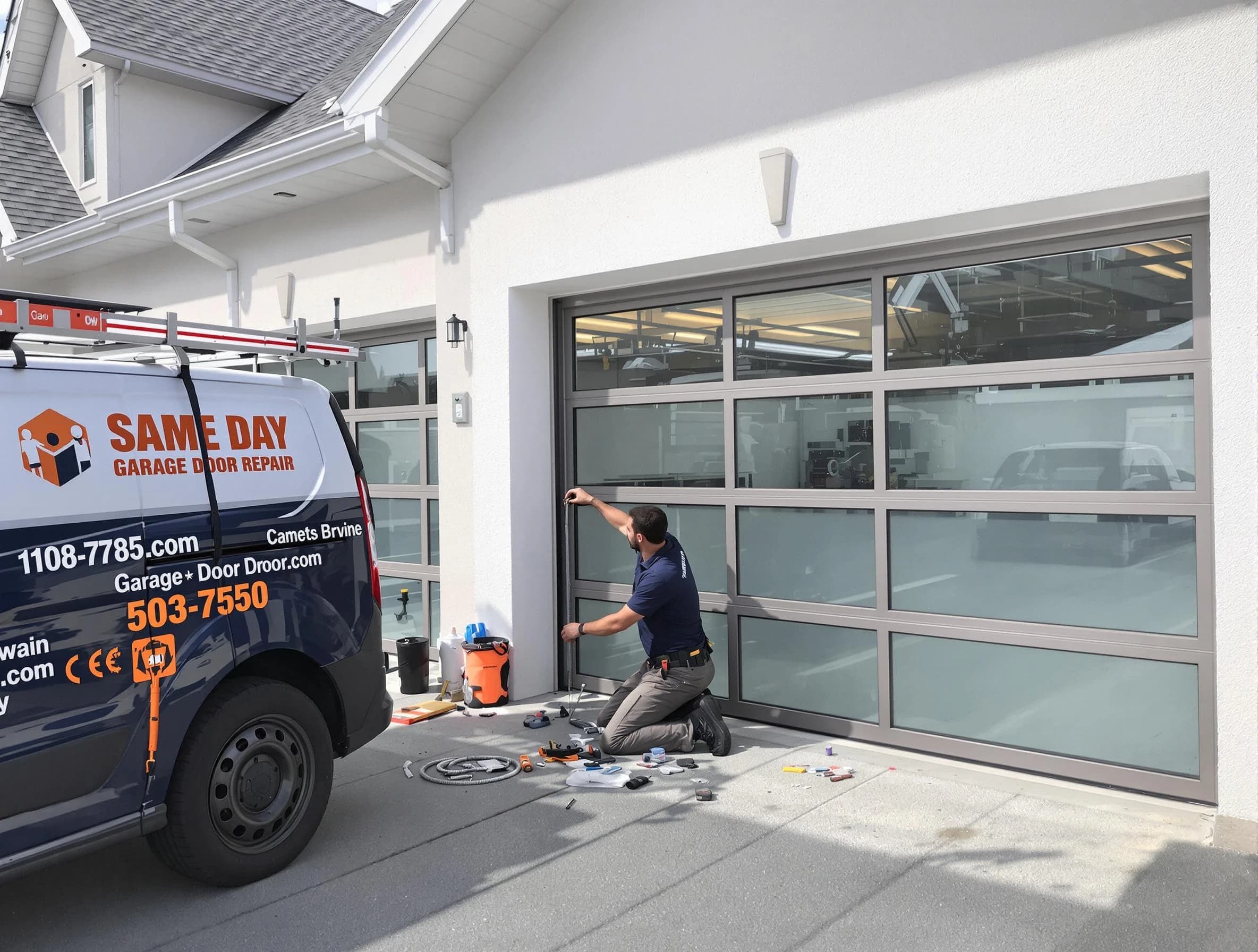 Same-day garage door repair service by Ashland Garage Door Repair in Ashland