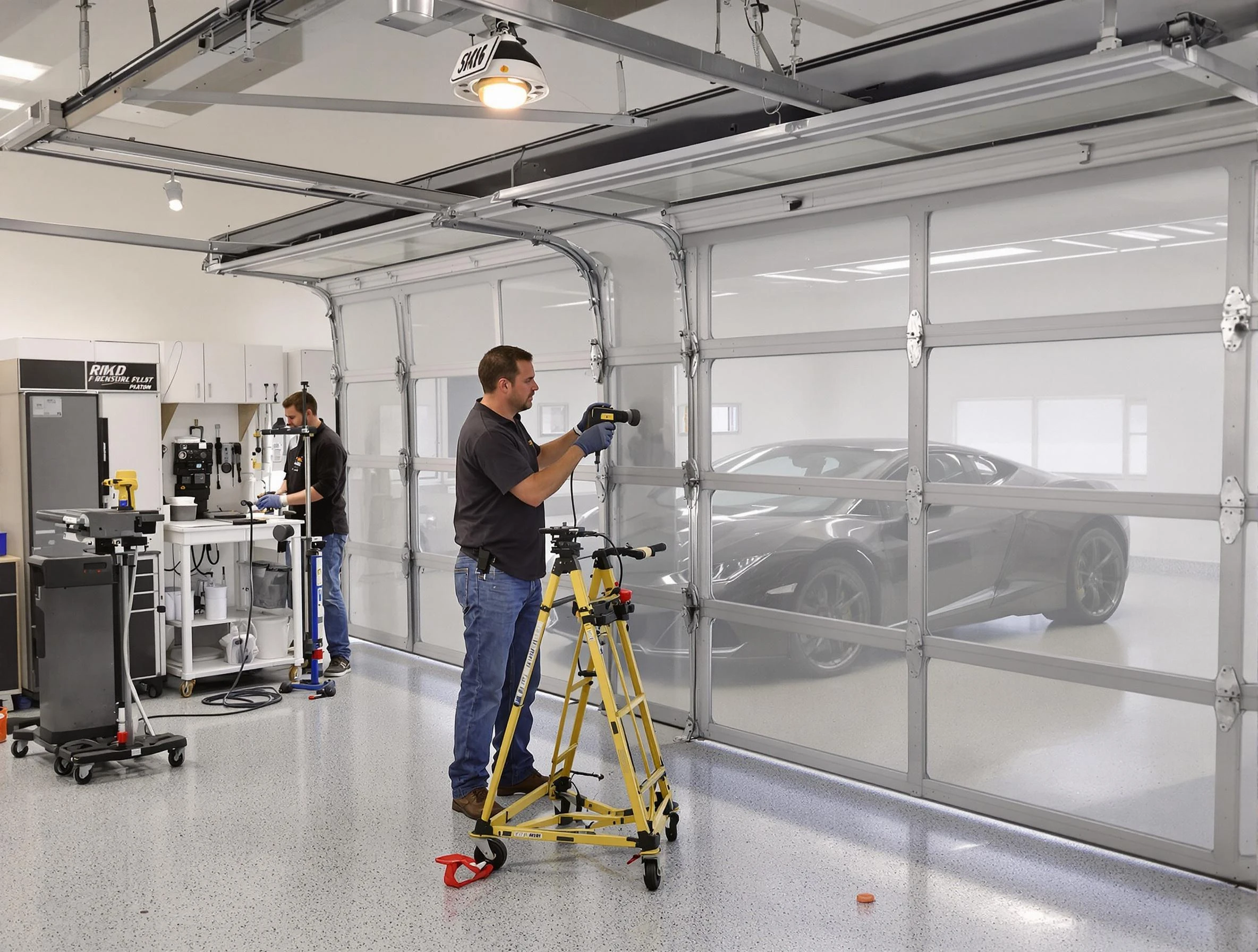 Garage Door Dents Repair in Ashland