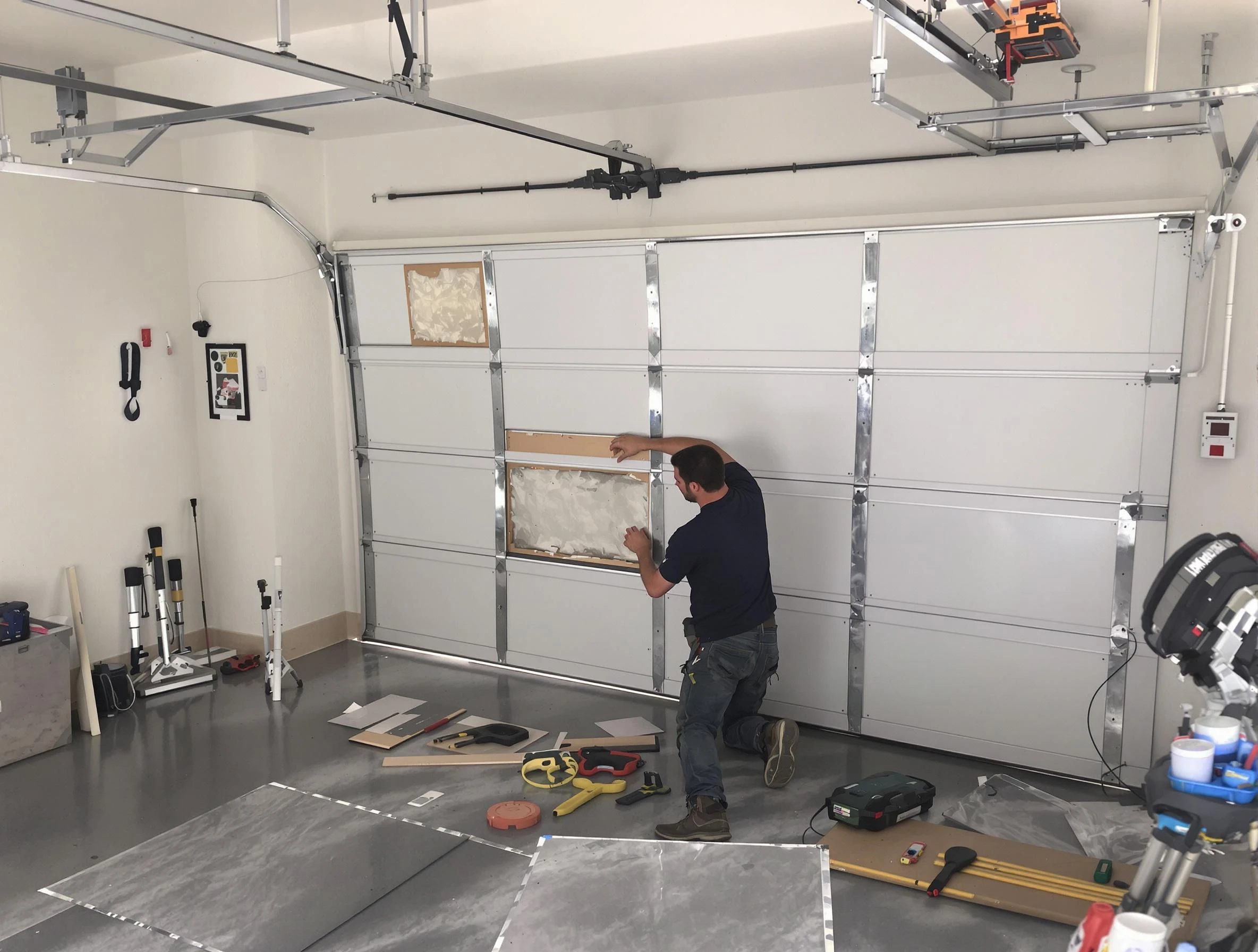 Garage Door Panel Repair in Ashland