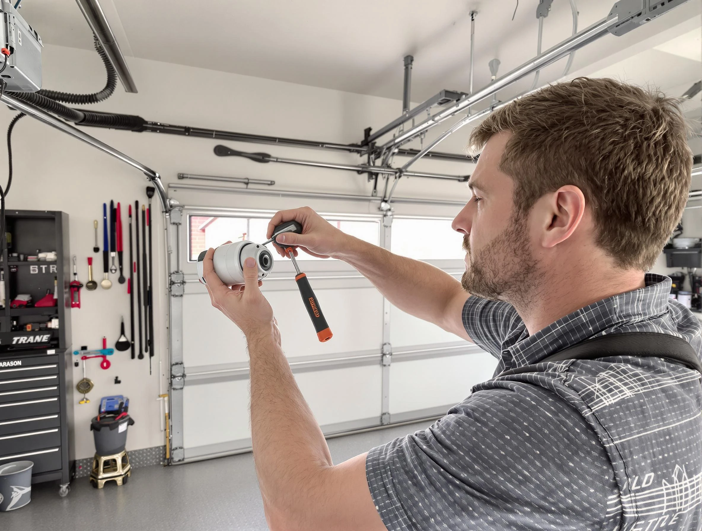 Garage door opener repair service by Ashland Garage Door Repair in Ashland