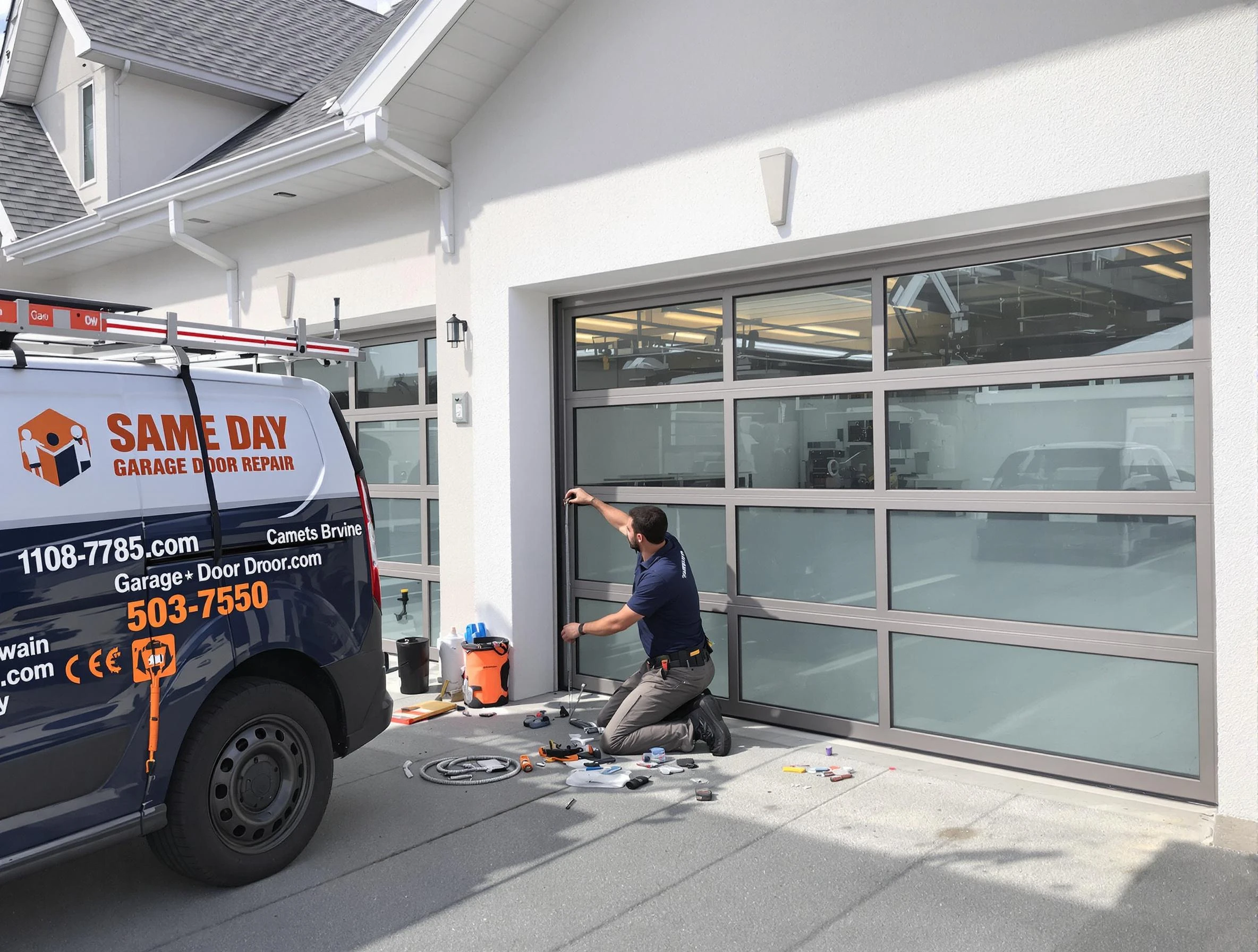Same-day garage door repair service by Ashland Garage Door Repair in Ashland